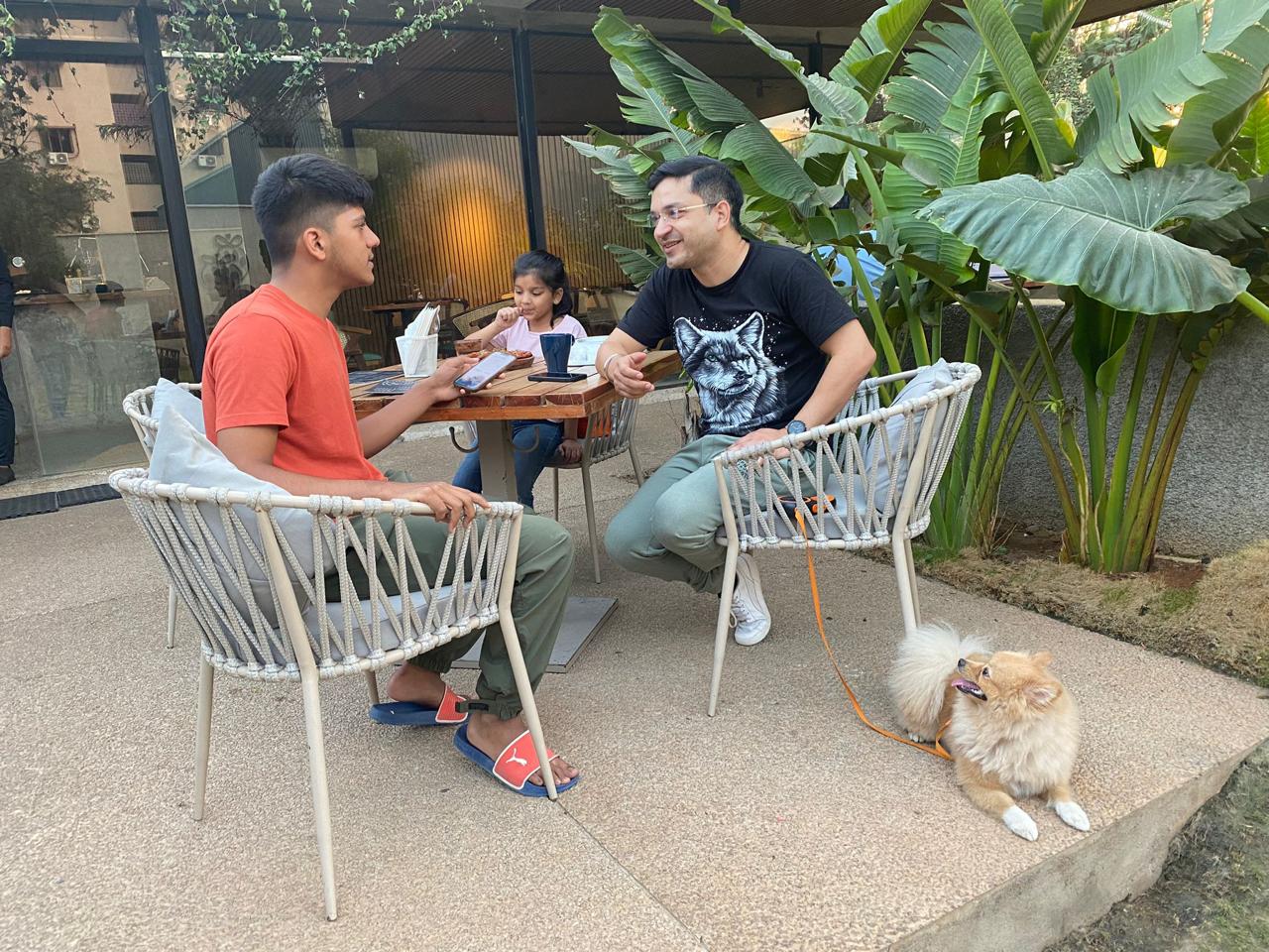 Meeting and discussing Vet Bookr